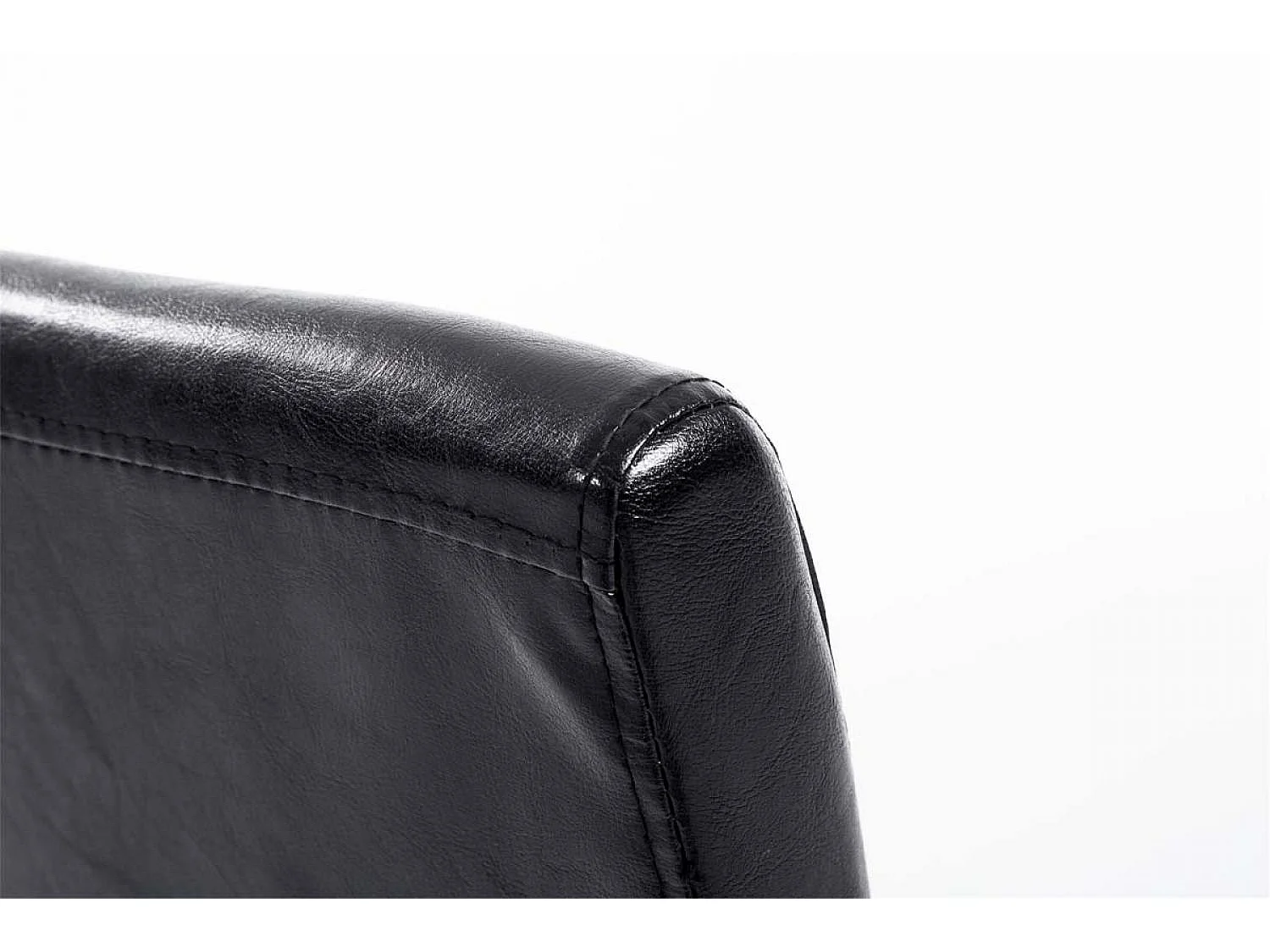 chaise salle à manger - Similicuir & Nature - Noir - Ina