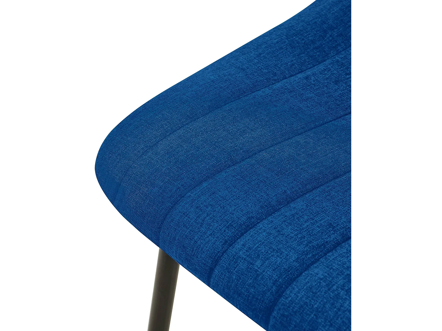 chaise salle à manger - Tissu - Bleu - Dijon