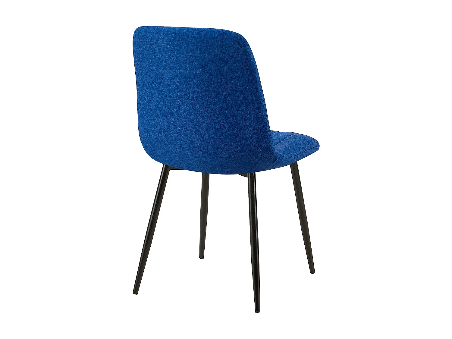 chaise salle à manger - Tissu - Bleu - Dijon