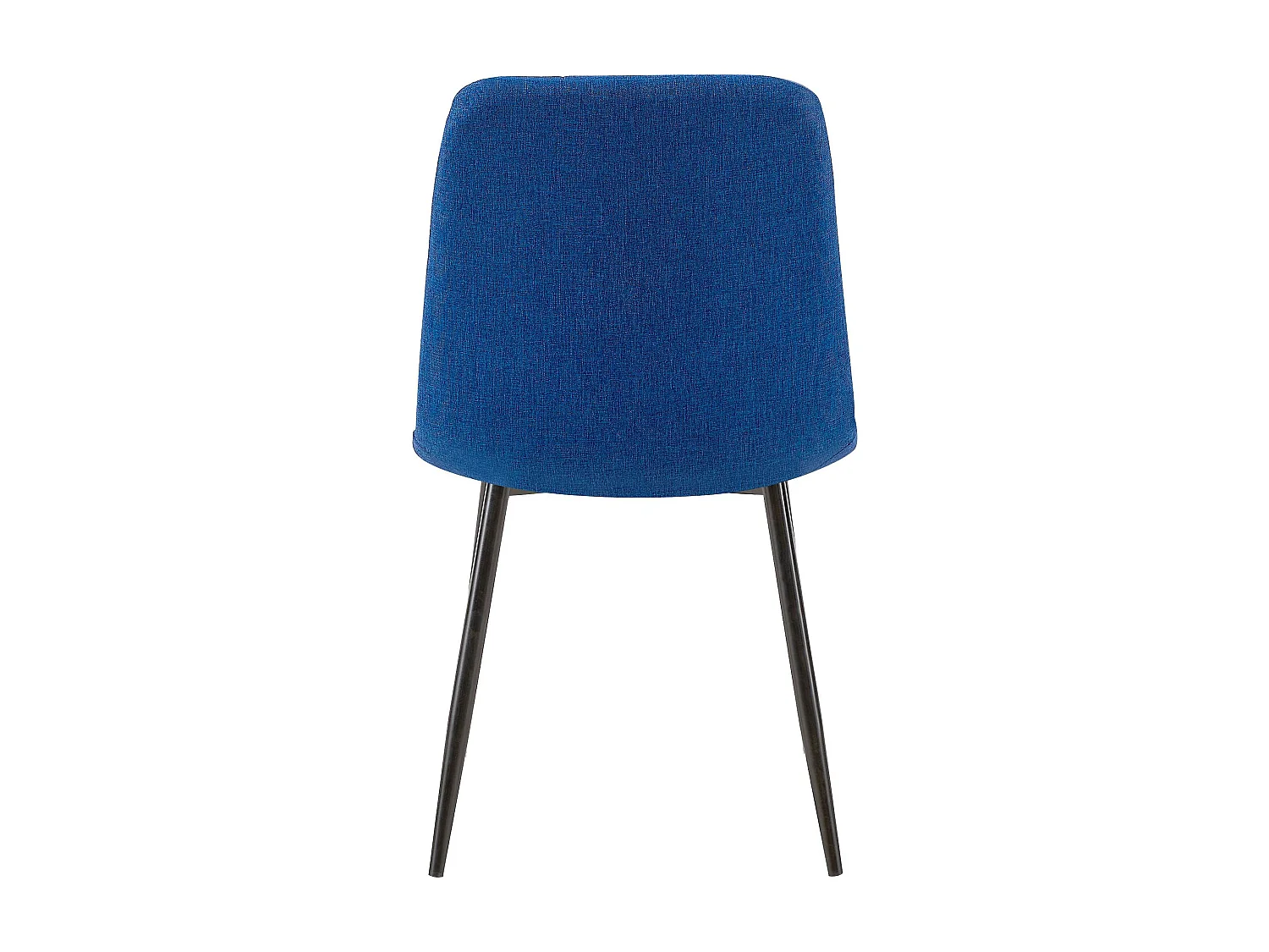 chaise salle à manger - Tissu - Bleu - Dijon