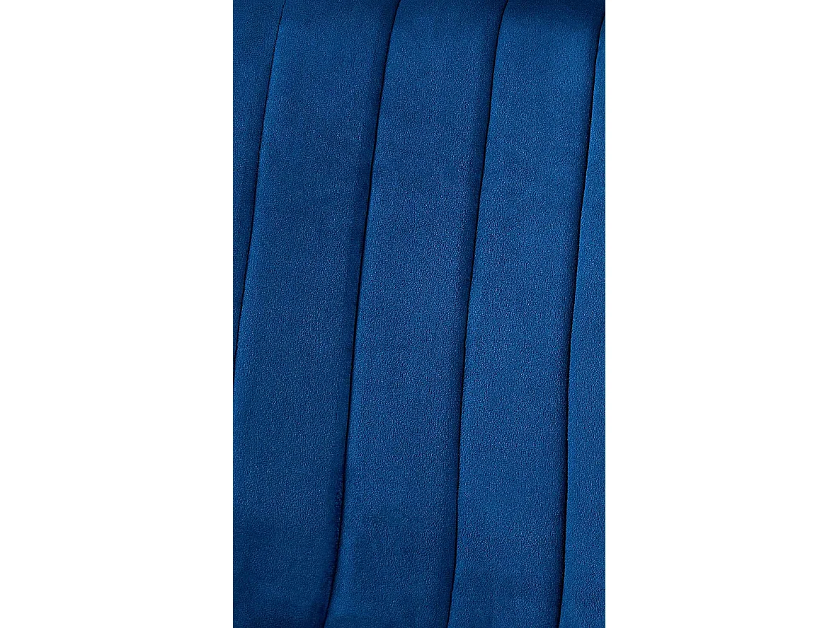 Eetkamerstoelen - Fluweel - blauw - Dijon