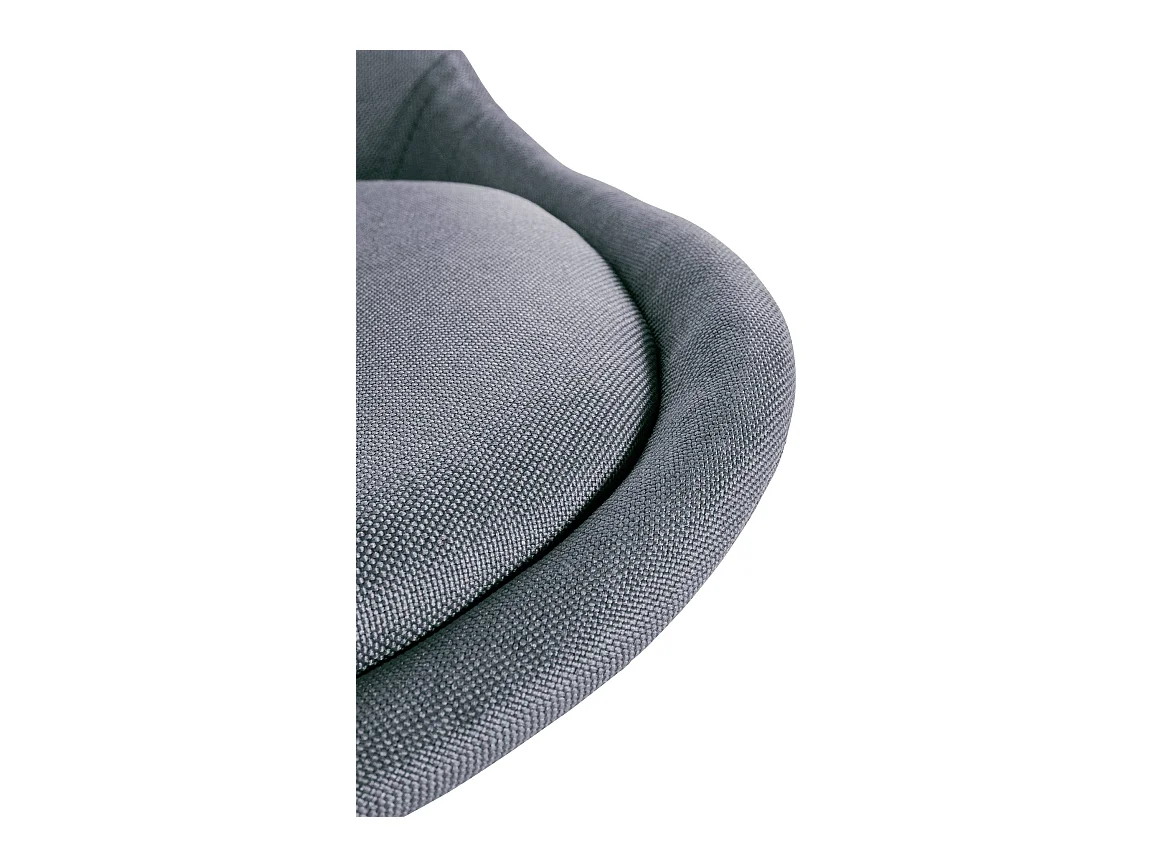 chaise salle à manger - Tissu & Nature (carré) - Gris clair - Sofia