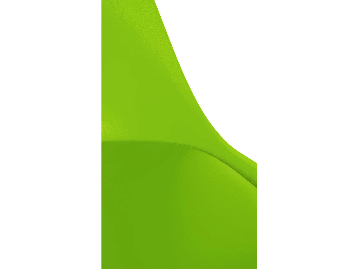 Eetkamerstoelen - Kunststof & Hout - lichtgroen - Sofia