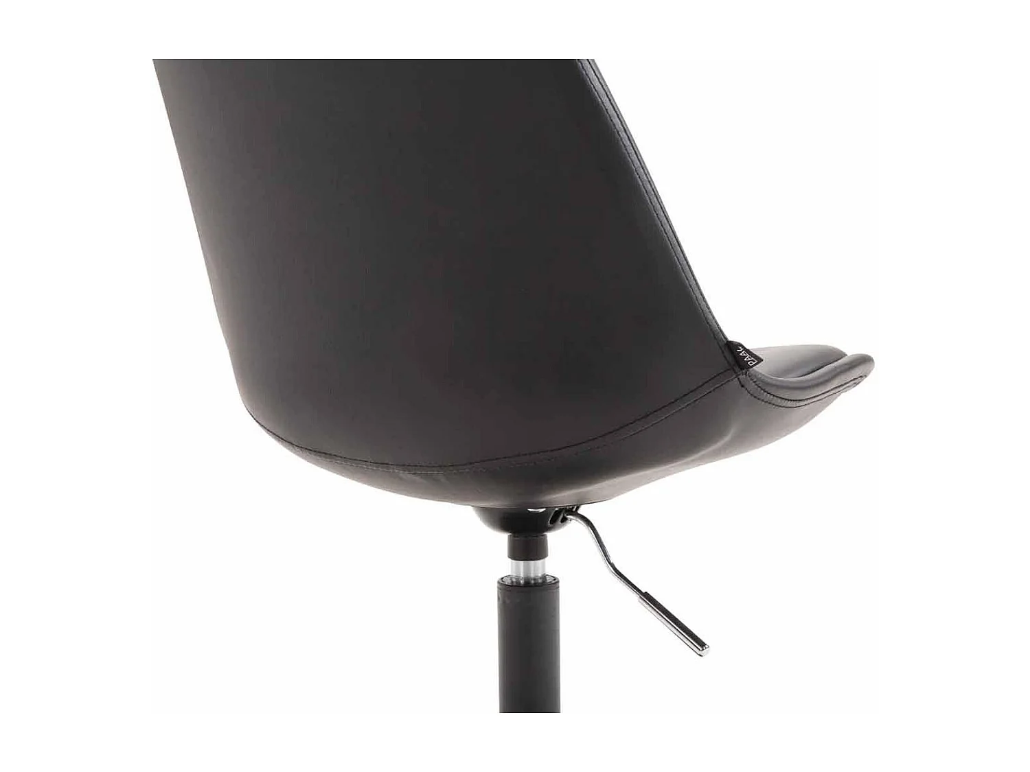 chaise salle à manger - Similicuir & Noir - Noir - Maverick