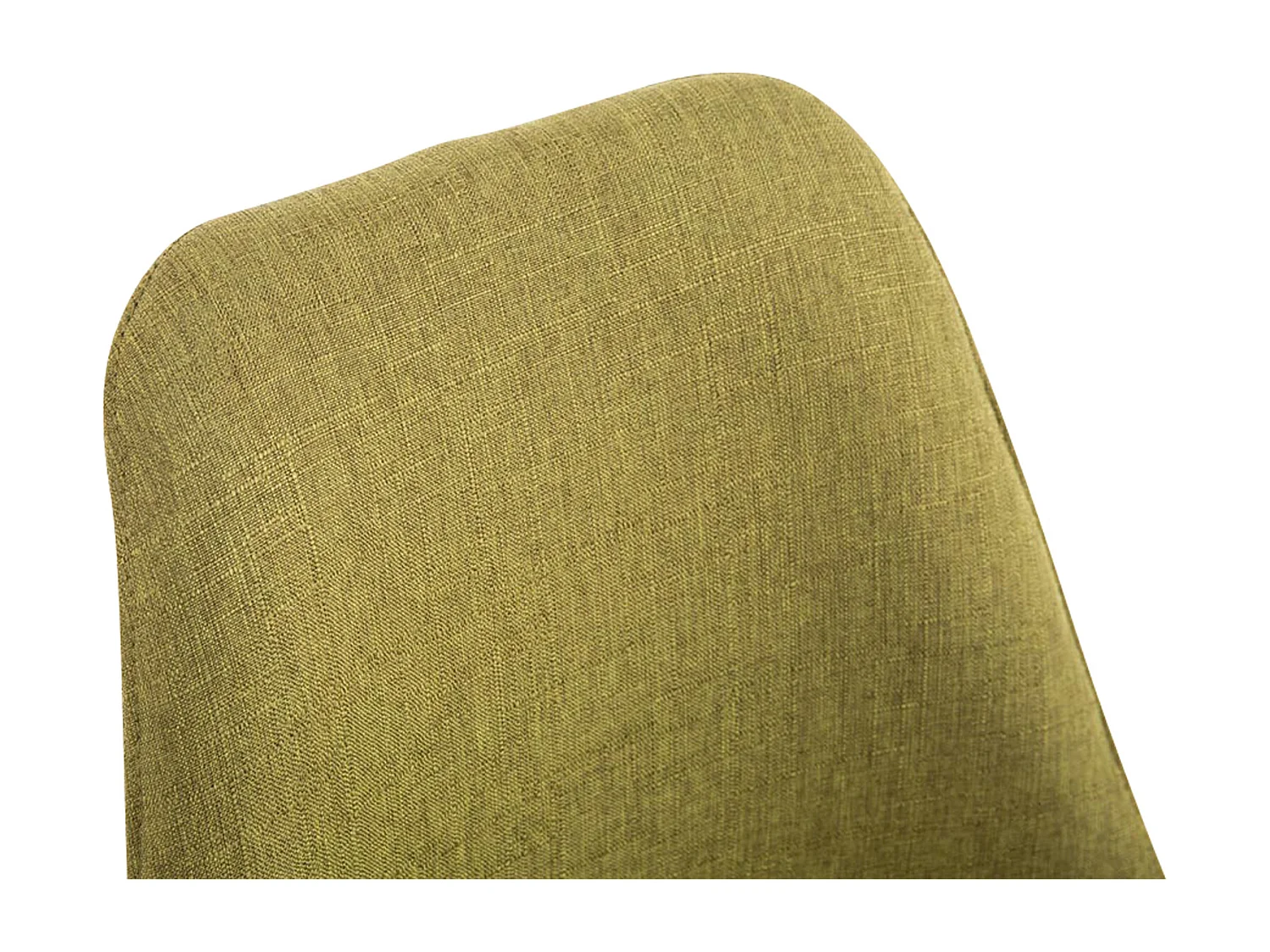 Set van 4  Eetkamerstoelen - Stof & natura - groen - Toulouse