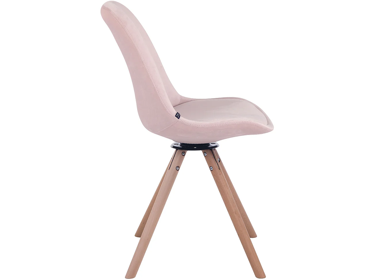 chaise salle à manger - Velours & Nature - Rose - Troyes