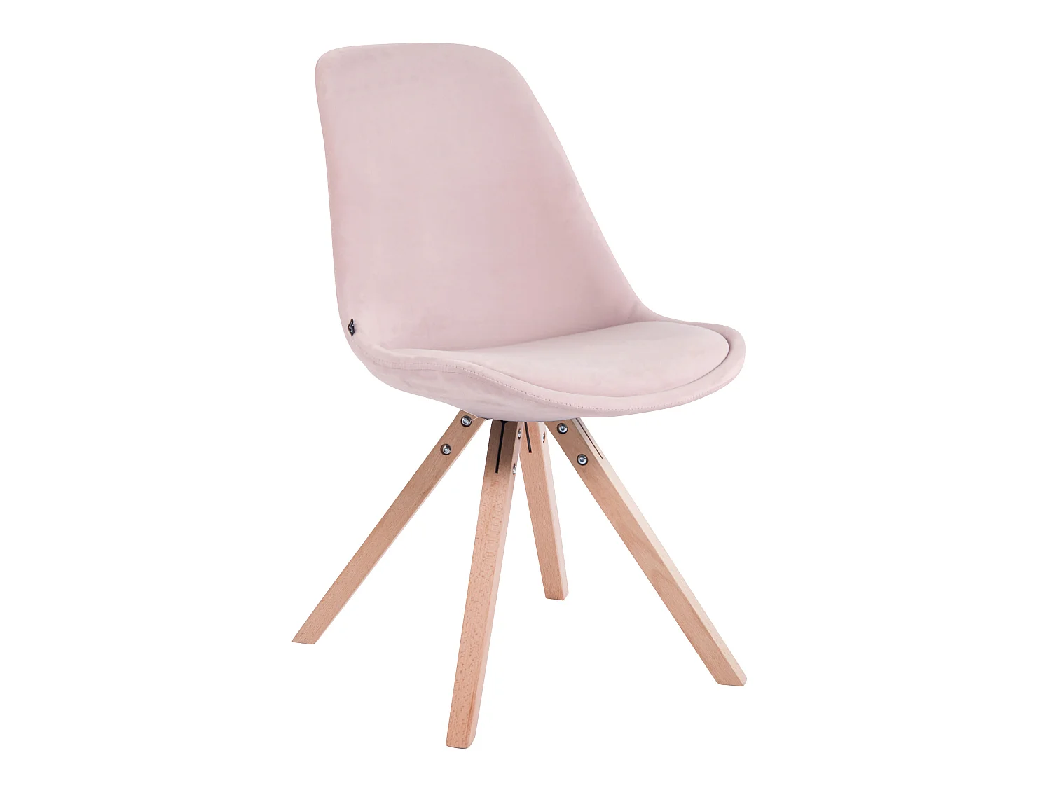 chaise salle à manger - Velours & Nature - Rose - Toulouse
