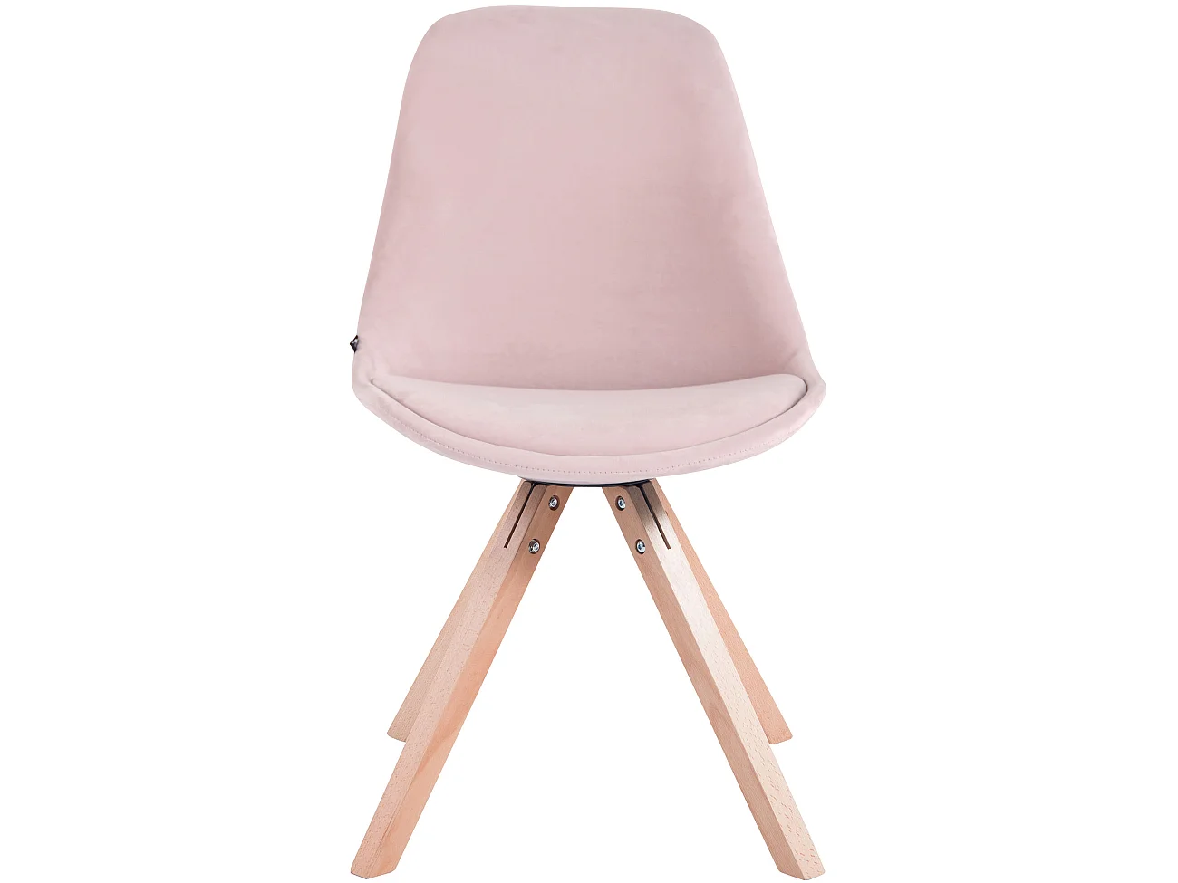 chaise salle à manger - Velours & Nature - Rose - Toulouse