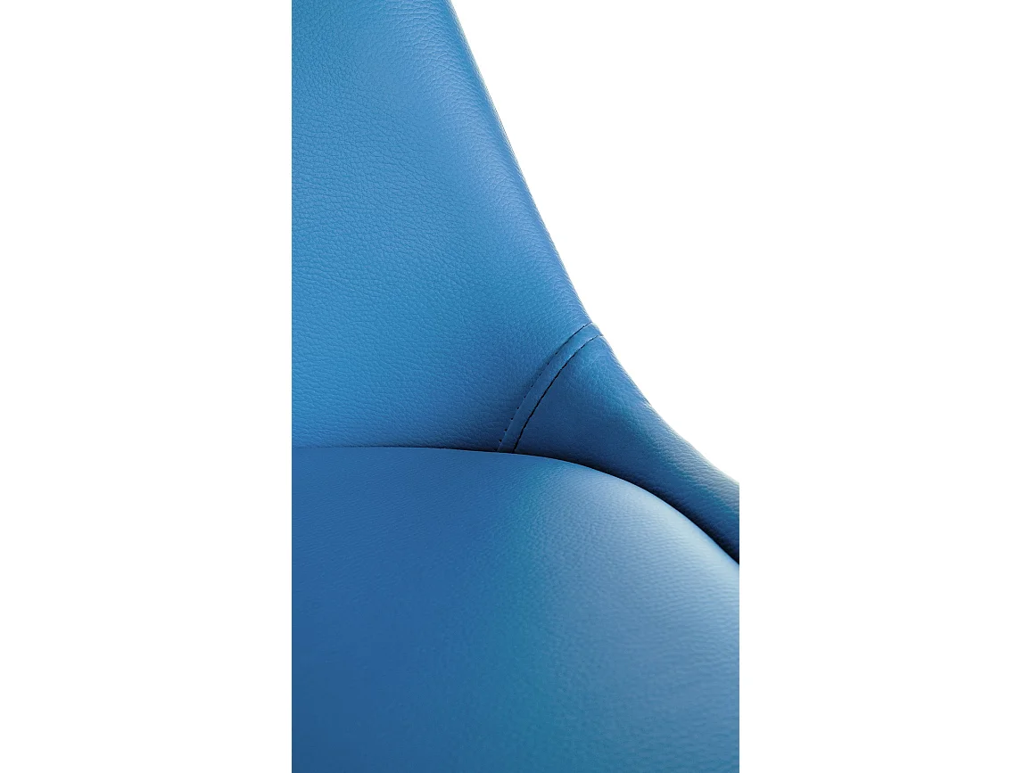 Silla de comedor - Simil cuero &  - Azul claro - Sofia