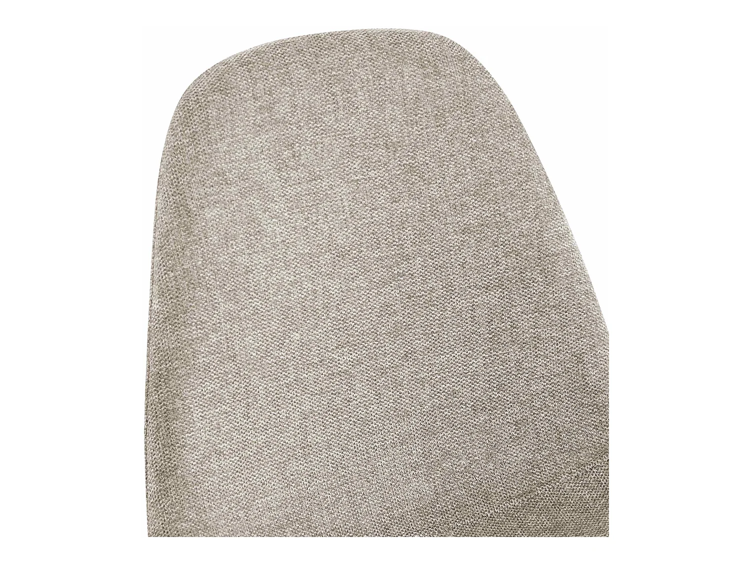 Lot de 4  chaise salle à manger - Tissu - Crème - Napier