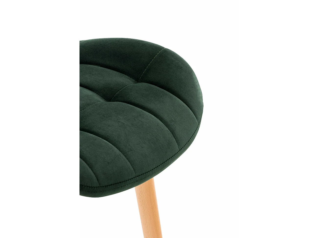 chaise salle à manger - Velours - Vert - Elda