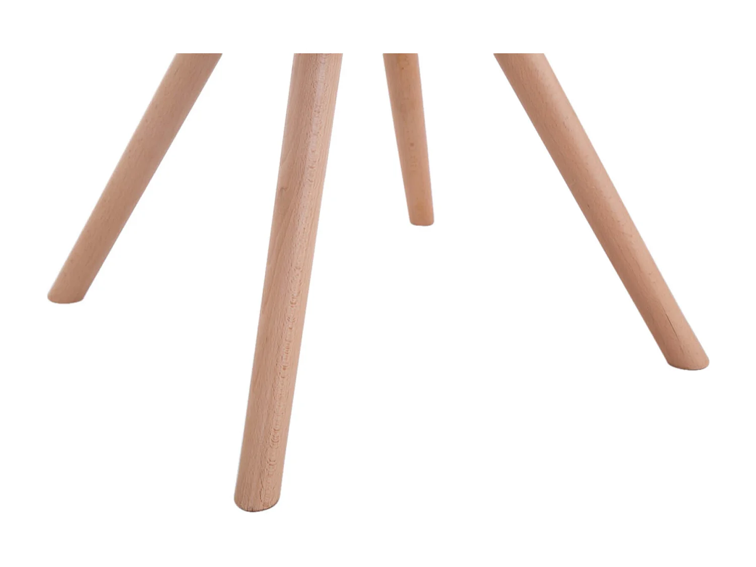 Lot de 4  chaise salle à manger - Tissu & Nature - Vert - Toulouse