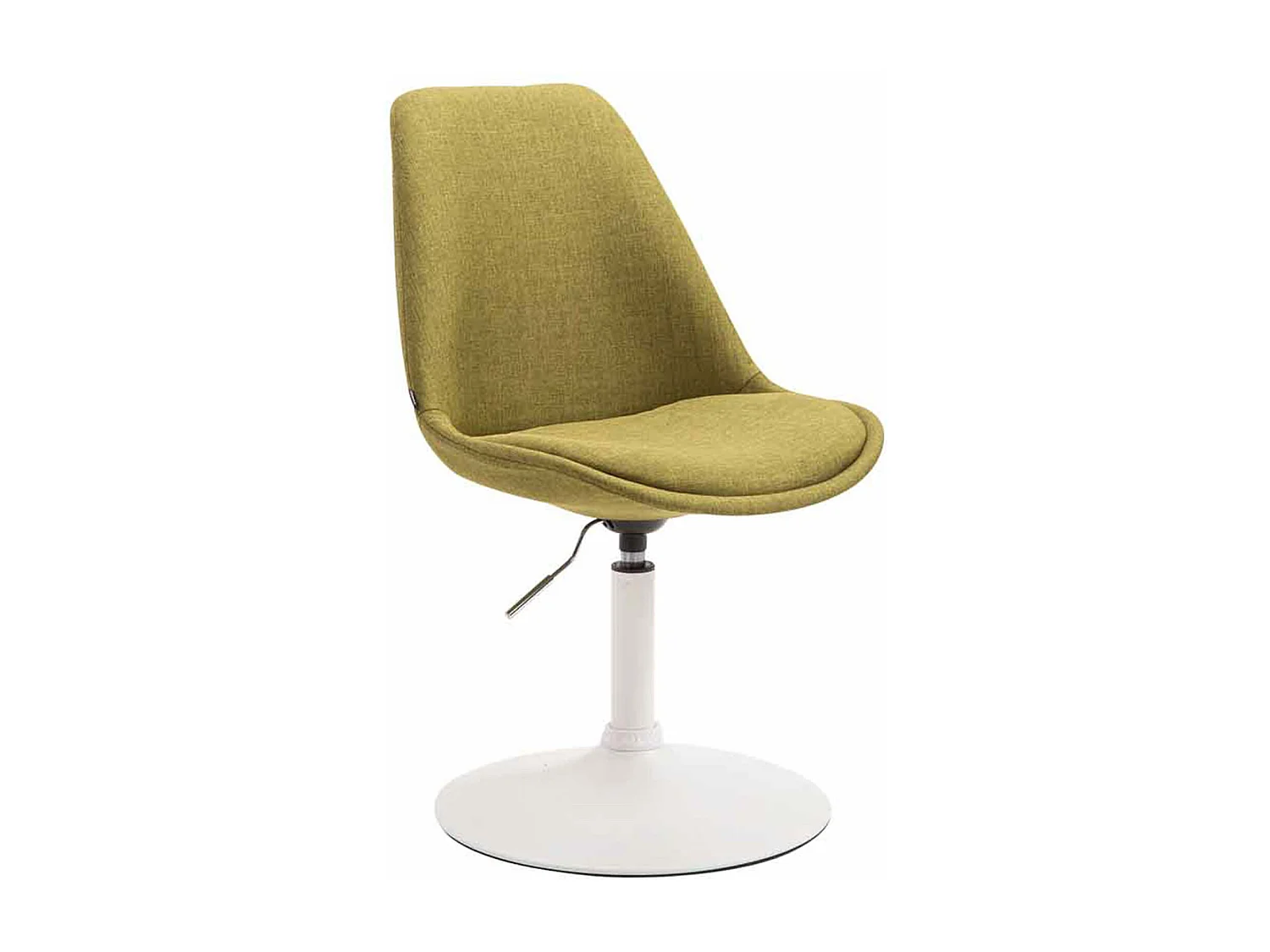 Set van 4  Eetkamerstoelen - Stof & wit - groen - Maverick