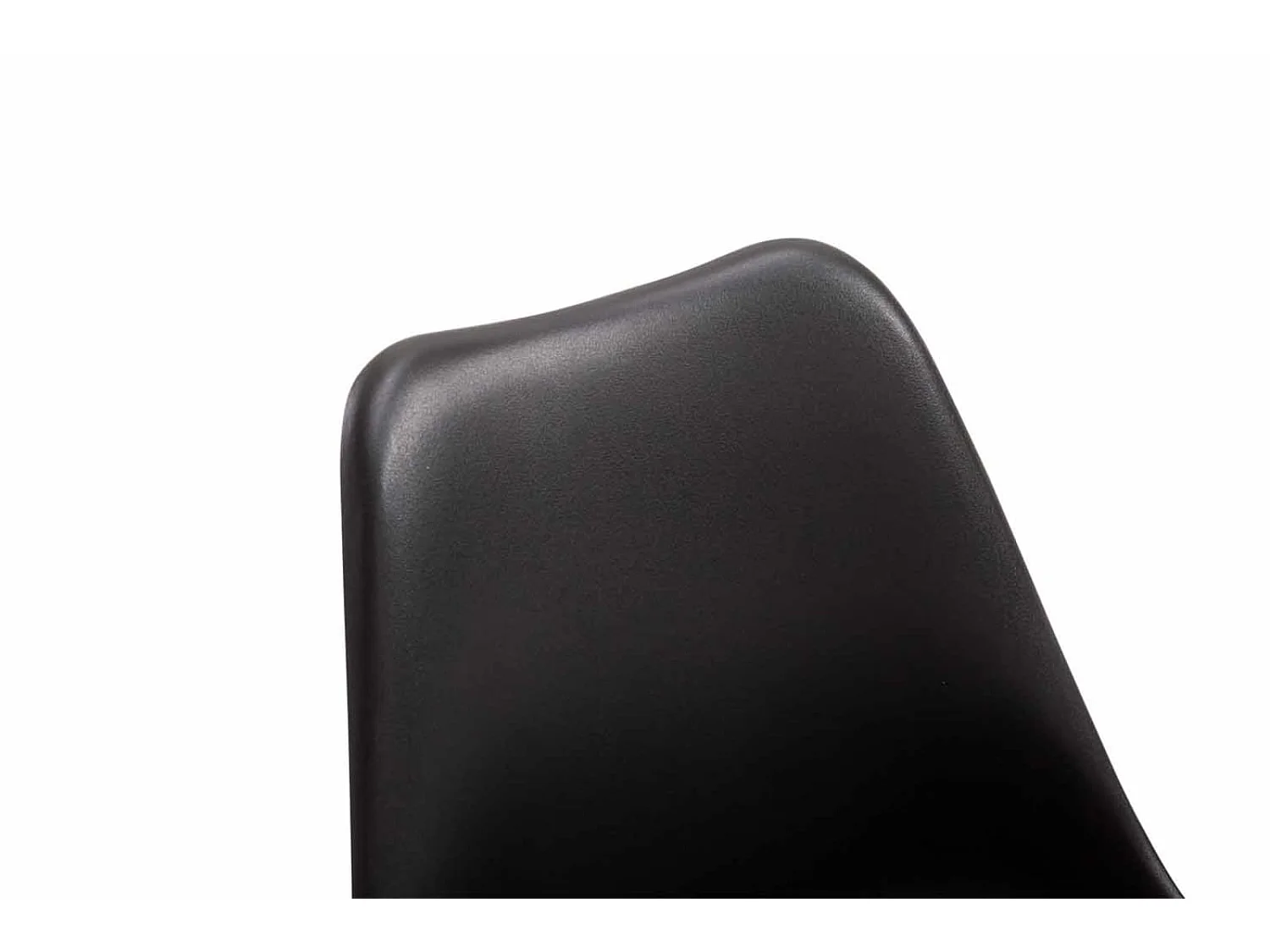 Set di 4  Sedia da pranzo - Plastica & bianco - nero - Maverick