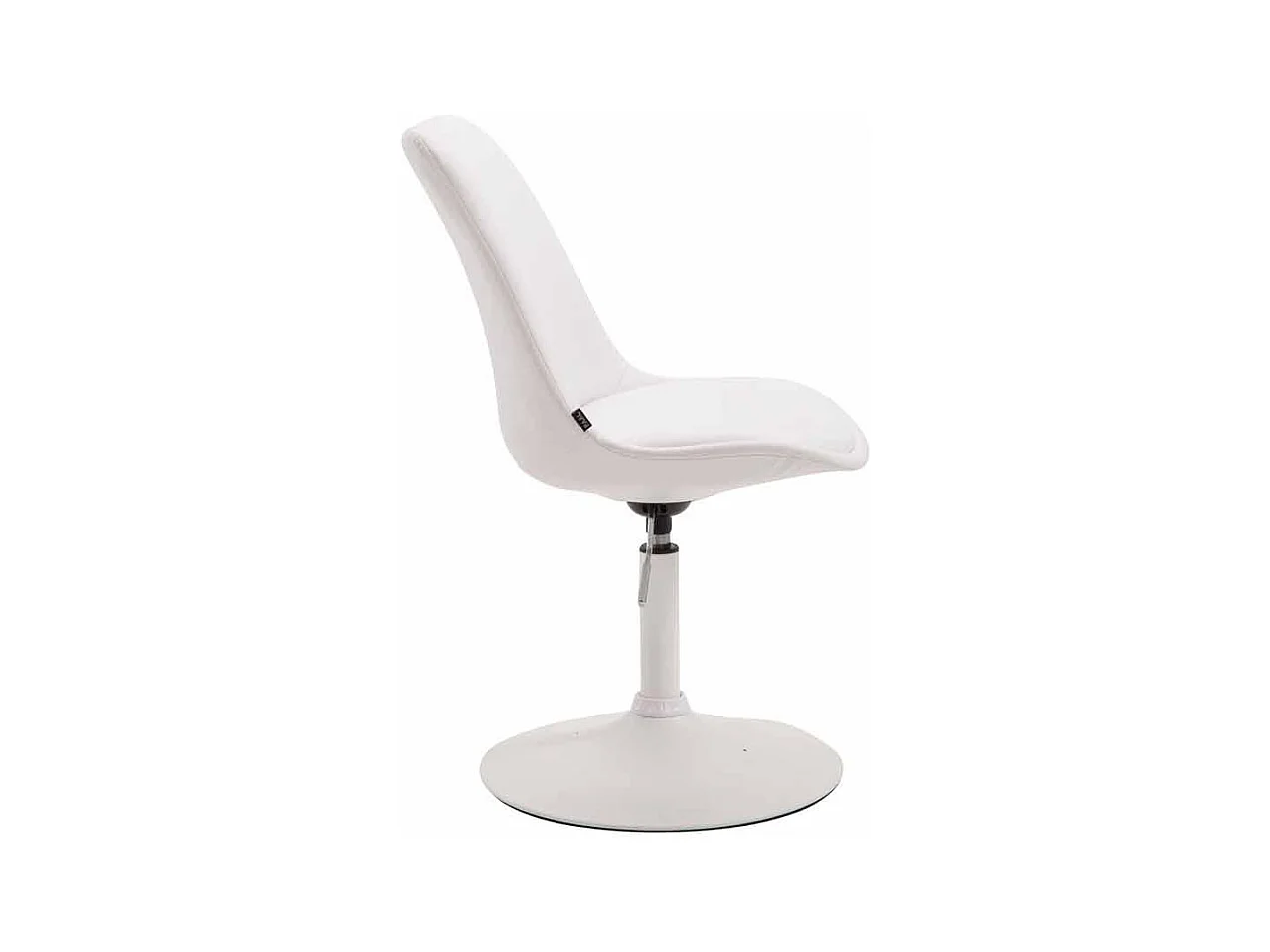 chaise salle à manger - Similicuir & Blanc - Blanc - Maverick