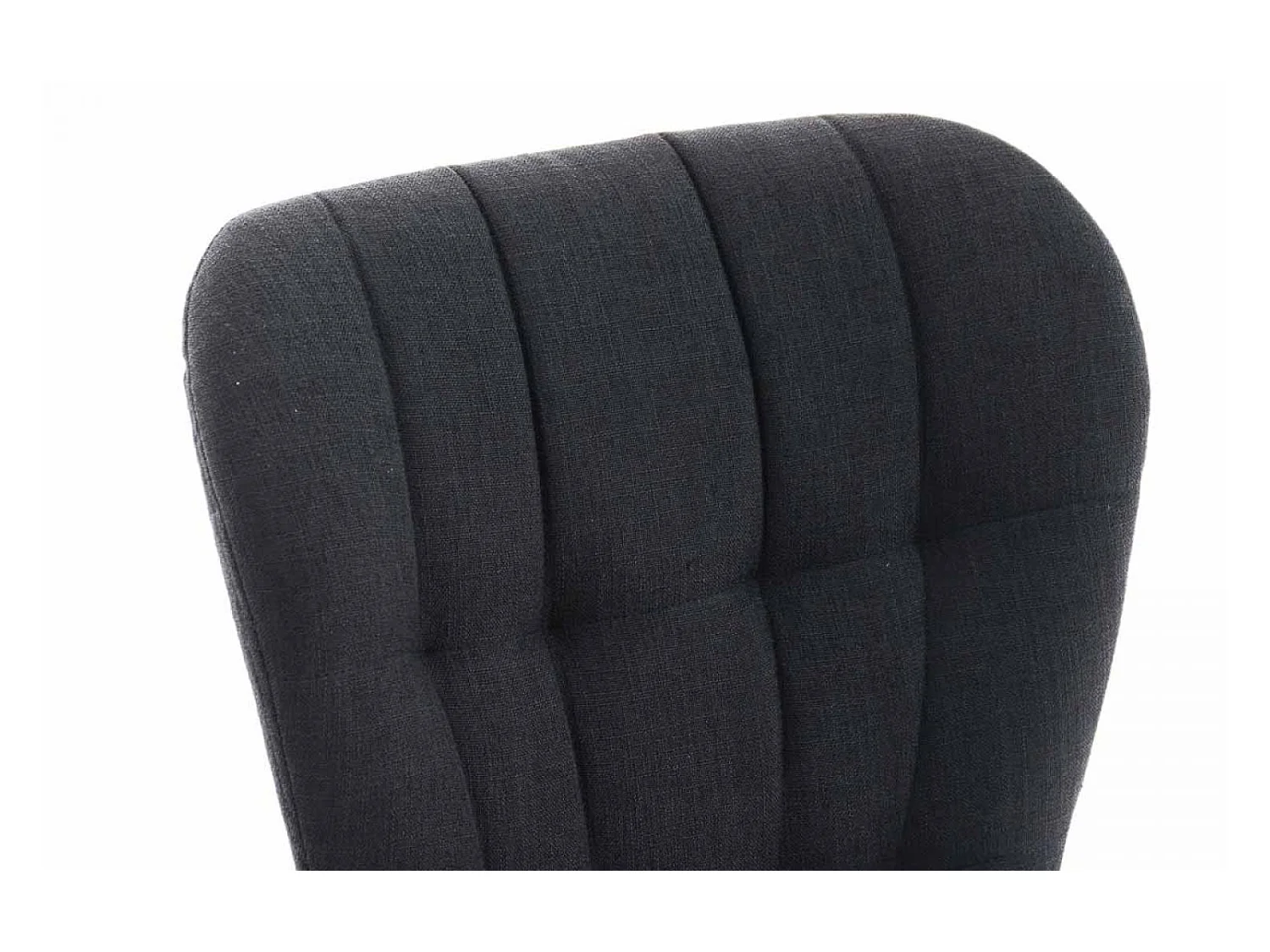 chaise salle à manger - Tissu & Nature - Noir - Elda