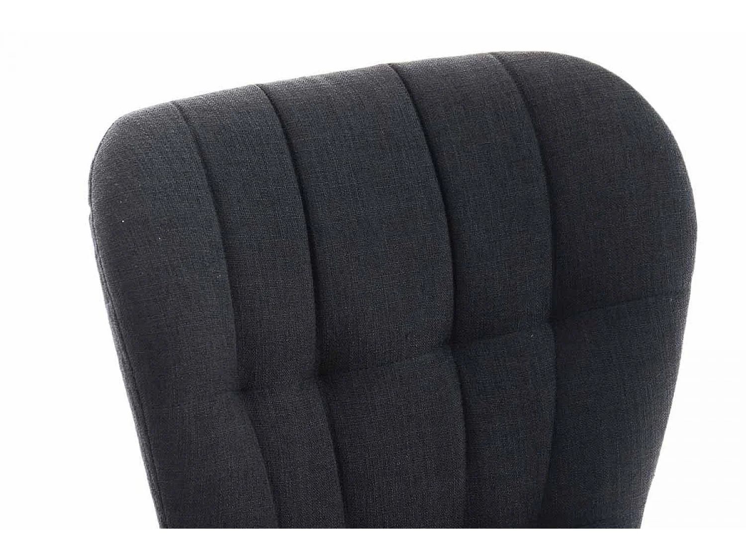 chaise salle à manger - Tissu & Nature - Noir - Elda