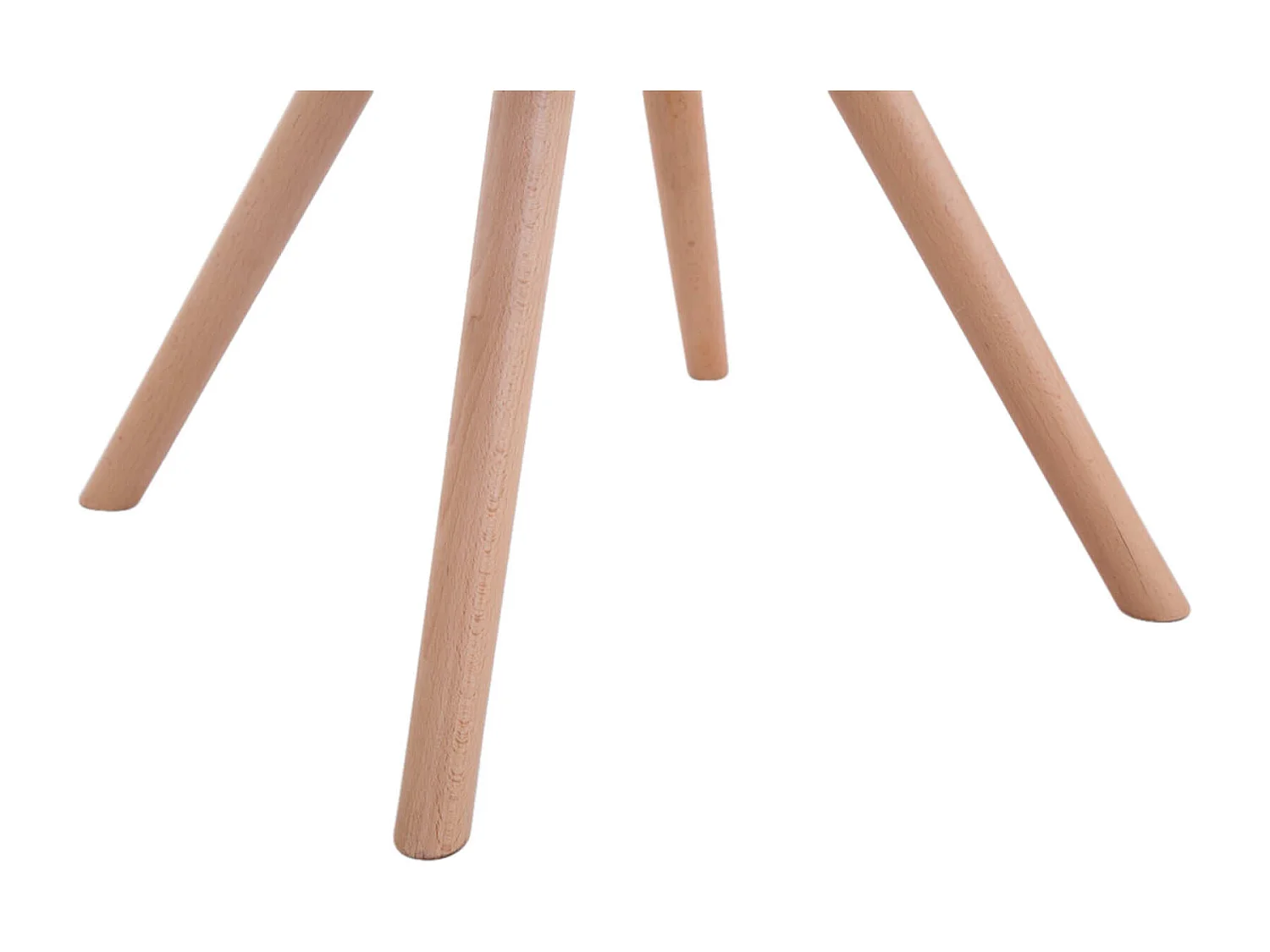 Set van 4  Eetkamerstoelen - Stof & natura - creme - Toulouse