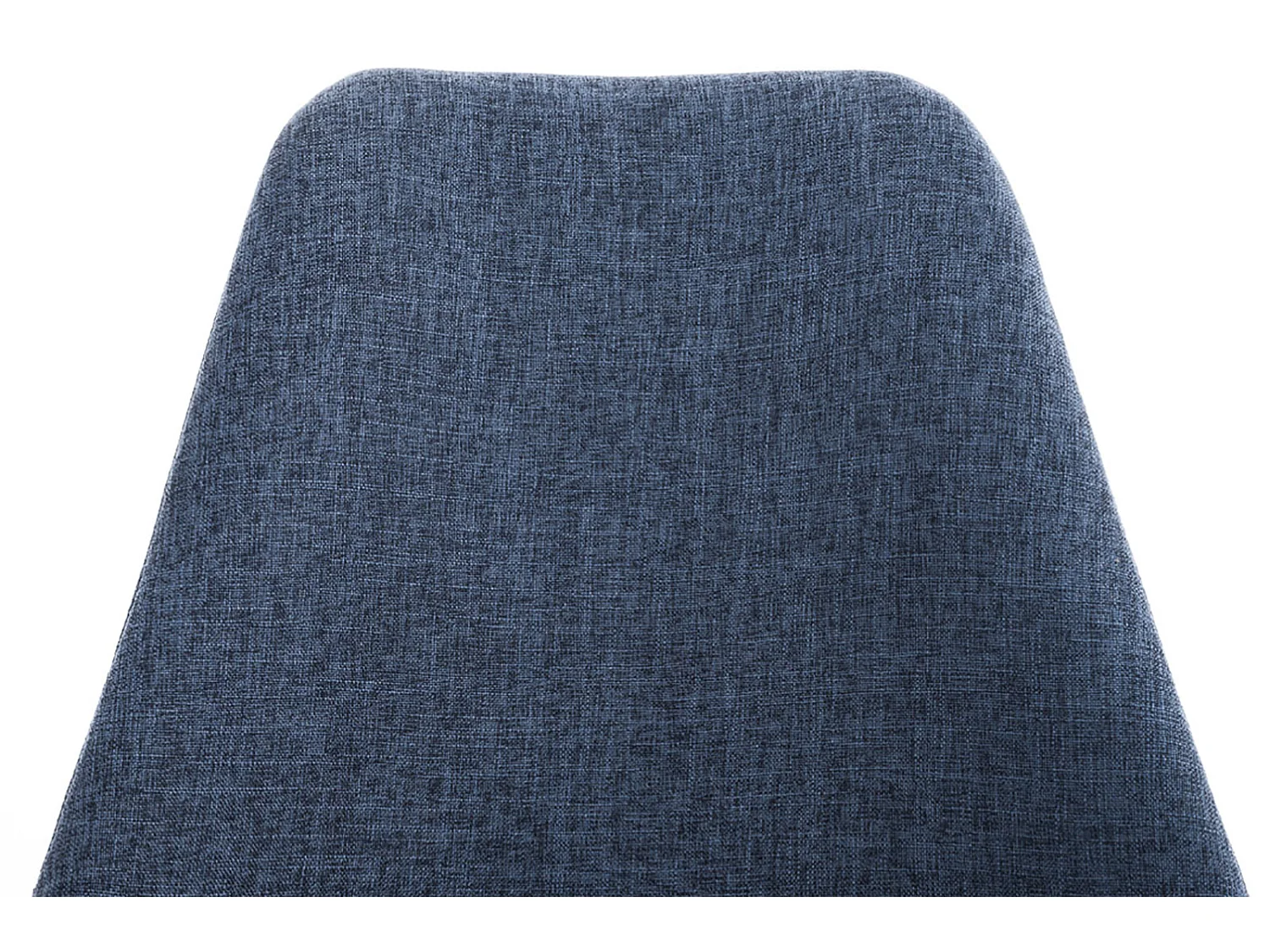 chaise salle à manger - Tissu & Noir - Bleu - Pegleg