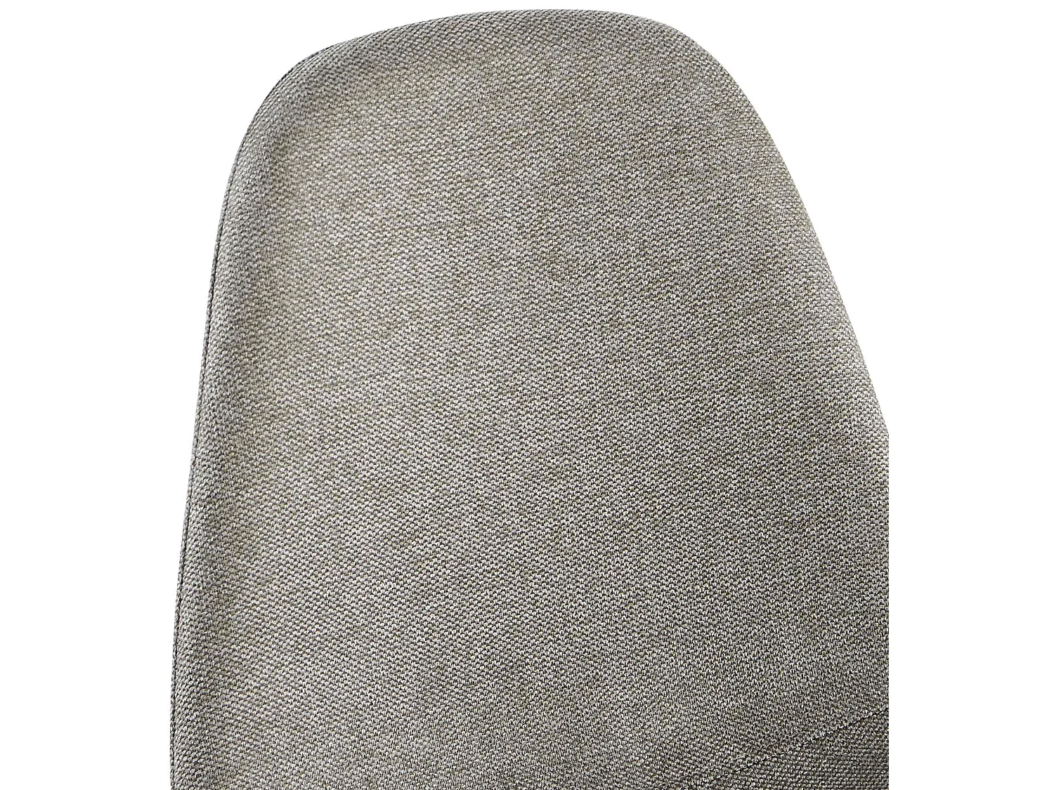 Lot de 4  chaise salle à manger - Tissu - Gris clair - Napier