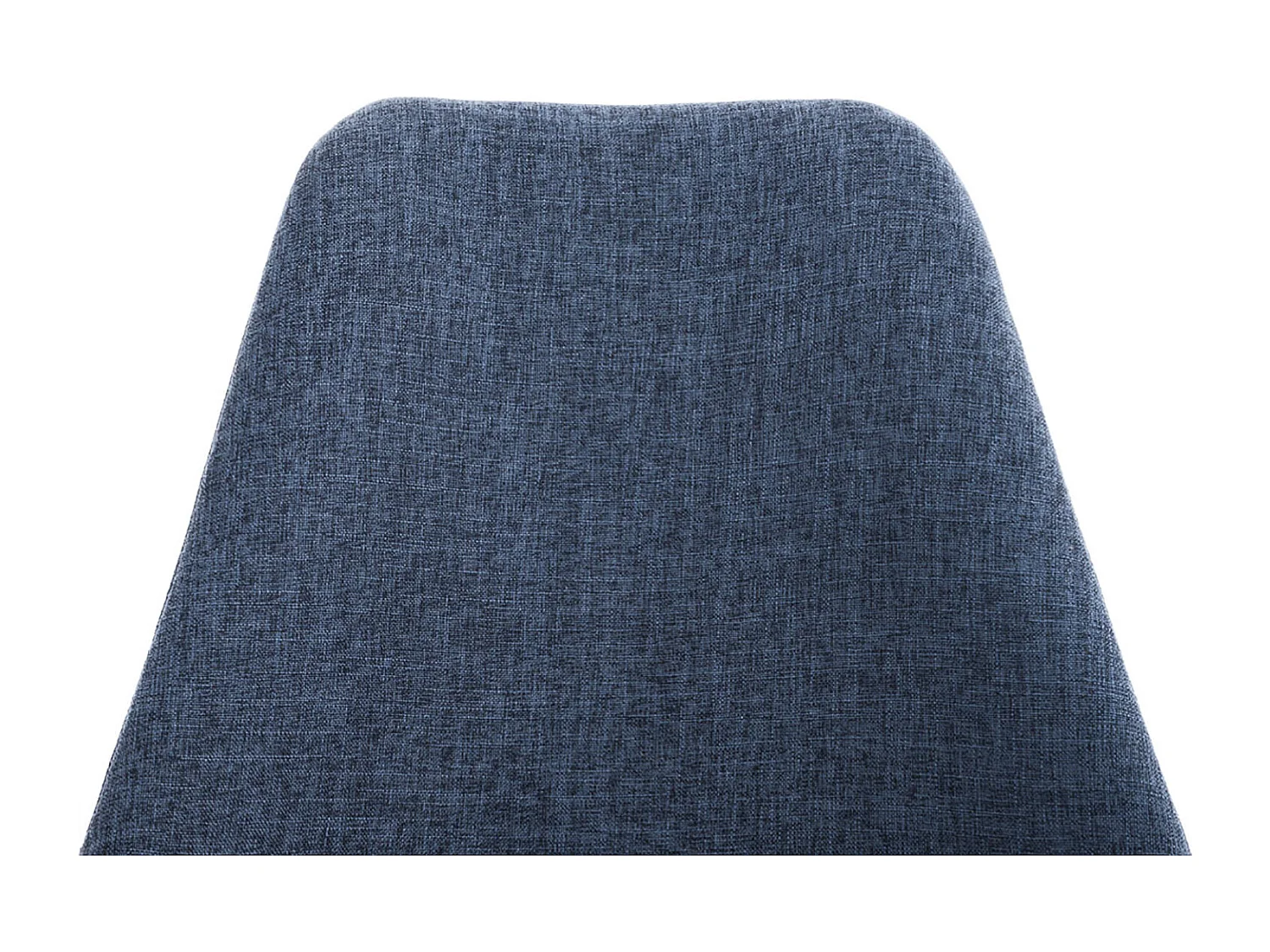 chaise salle à manger - Tissu & Blanc - Bleu - Pegleg