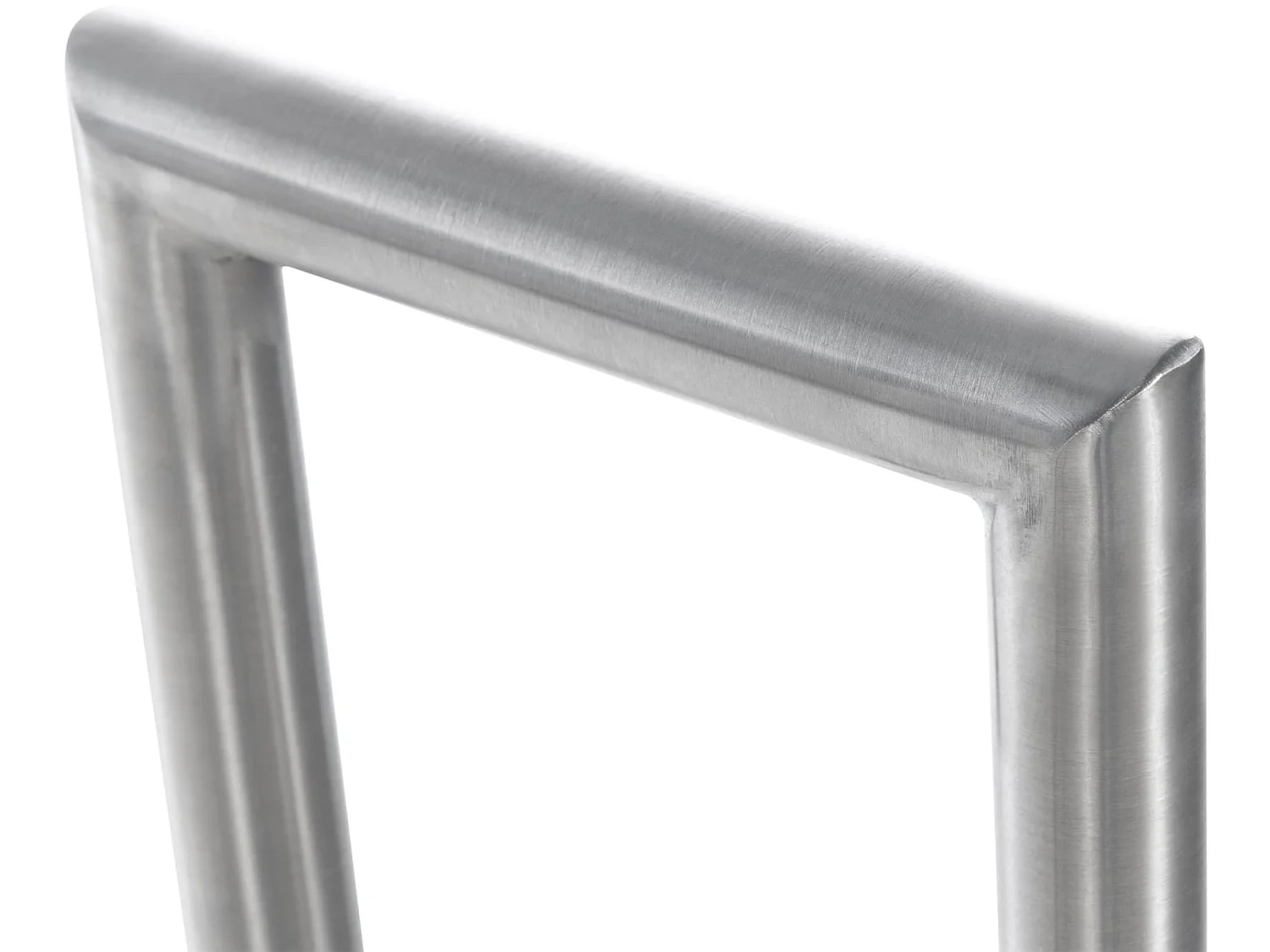 Etagère bois de cheminée - Acier inoxydable - 122 x 30 x 91cm - Acier inoxydable - Drake