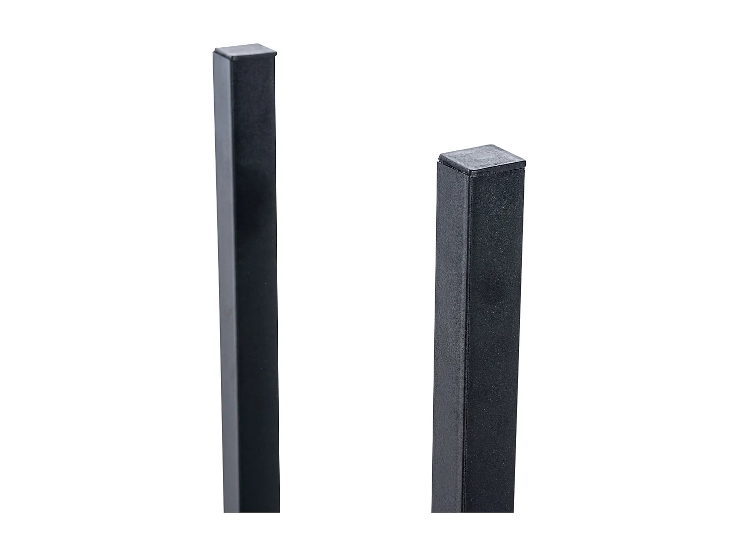 Etagère bois de cheminée - Métal - 60 x 25 x 62cm - Noir - Irondale