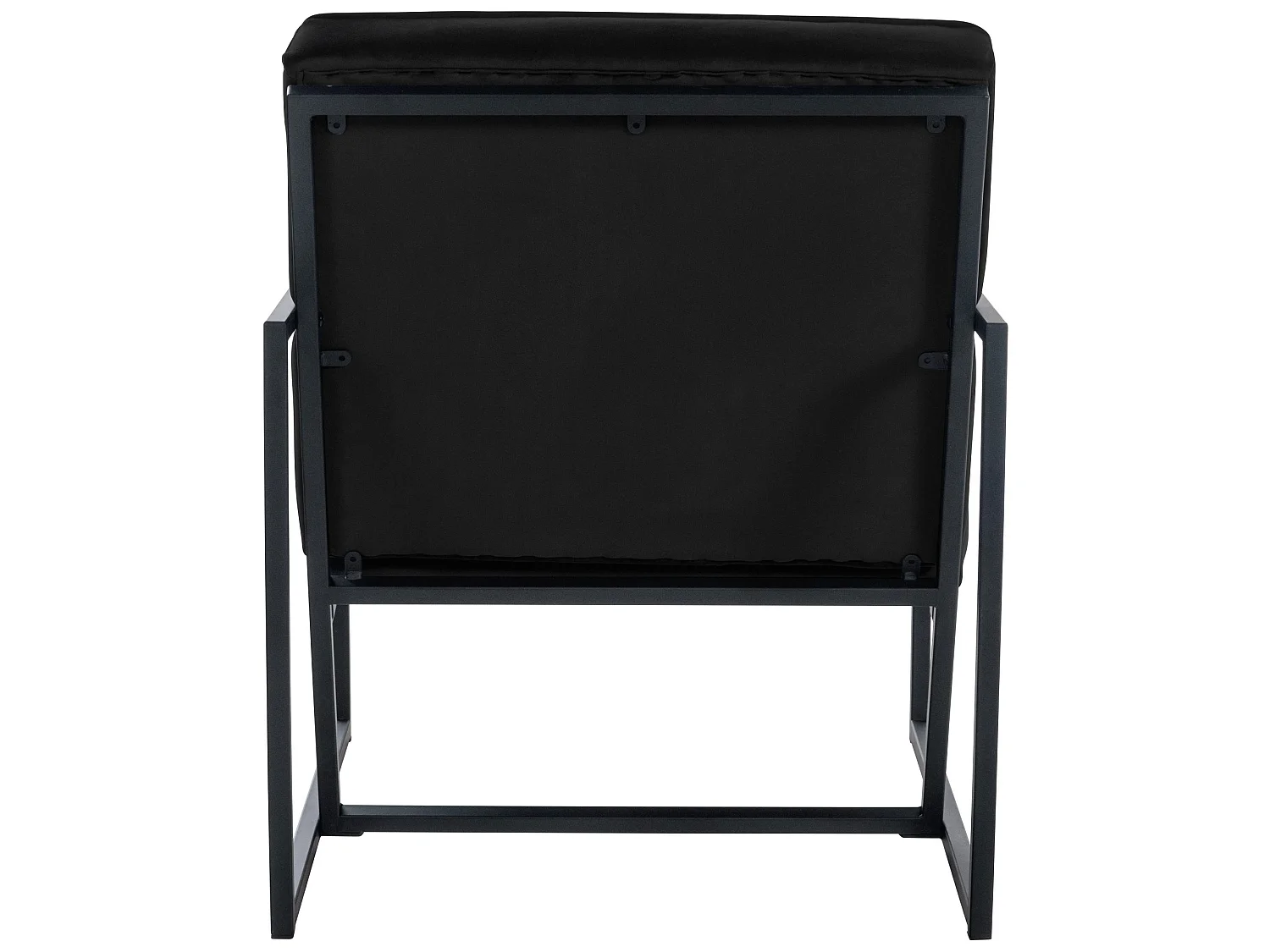 Chaise longue - Velours - Noir - Avon