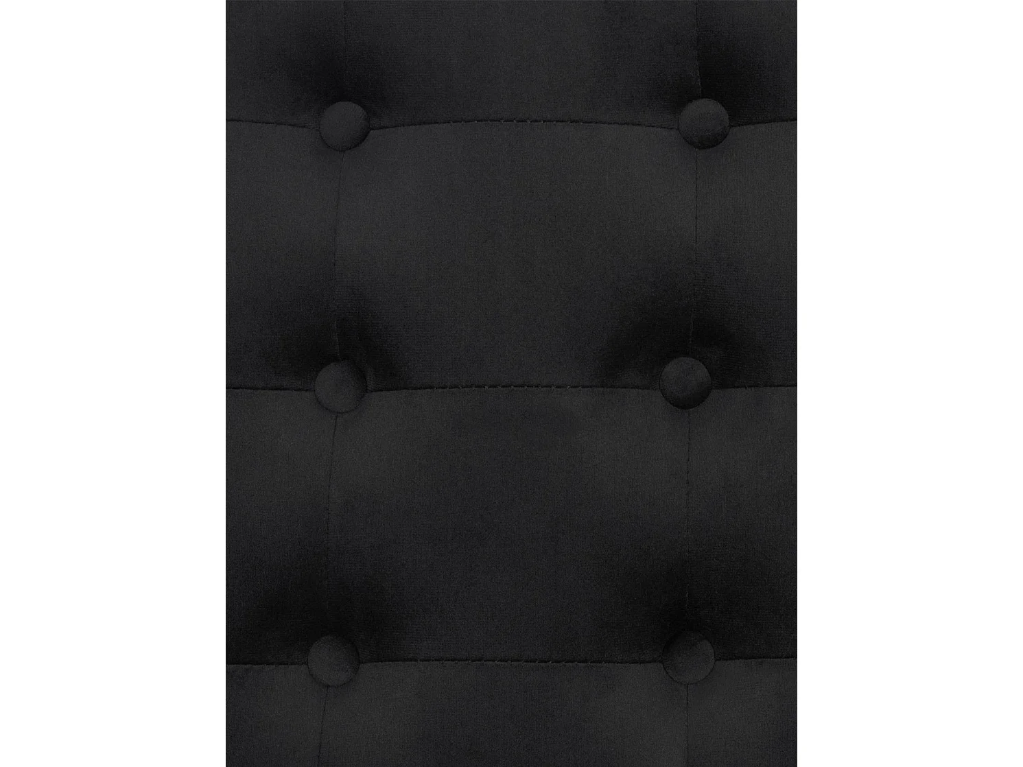 Chaise longue - Velours - Noir - Avon