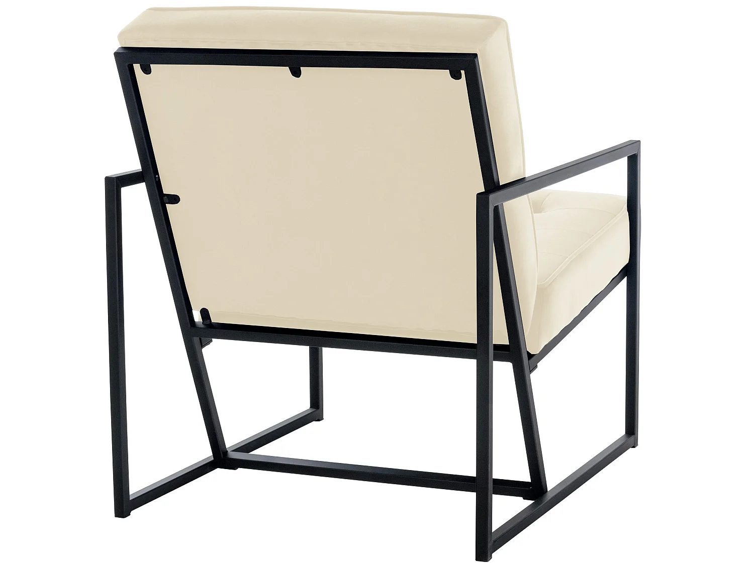 Fauteuil Lounge Avon Velours - creme79.50