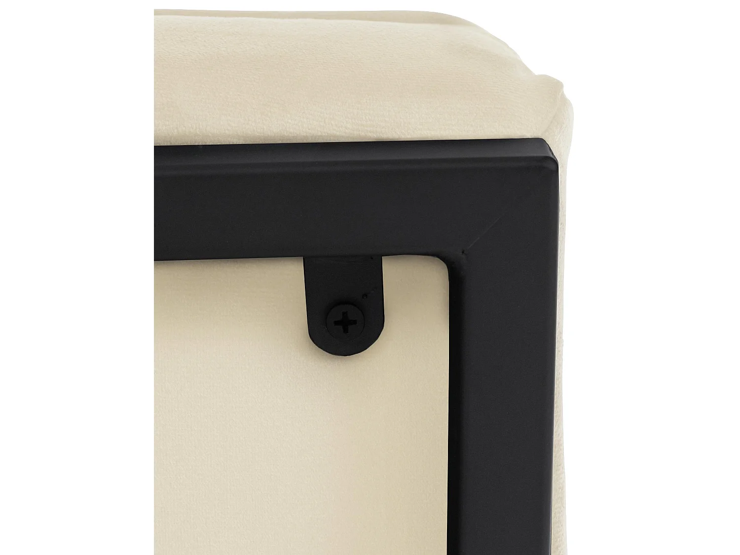 Fauteuil Lounge Avon Velours - creme79.50