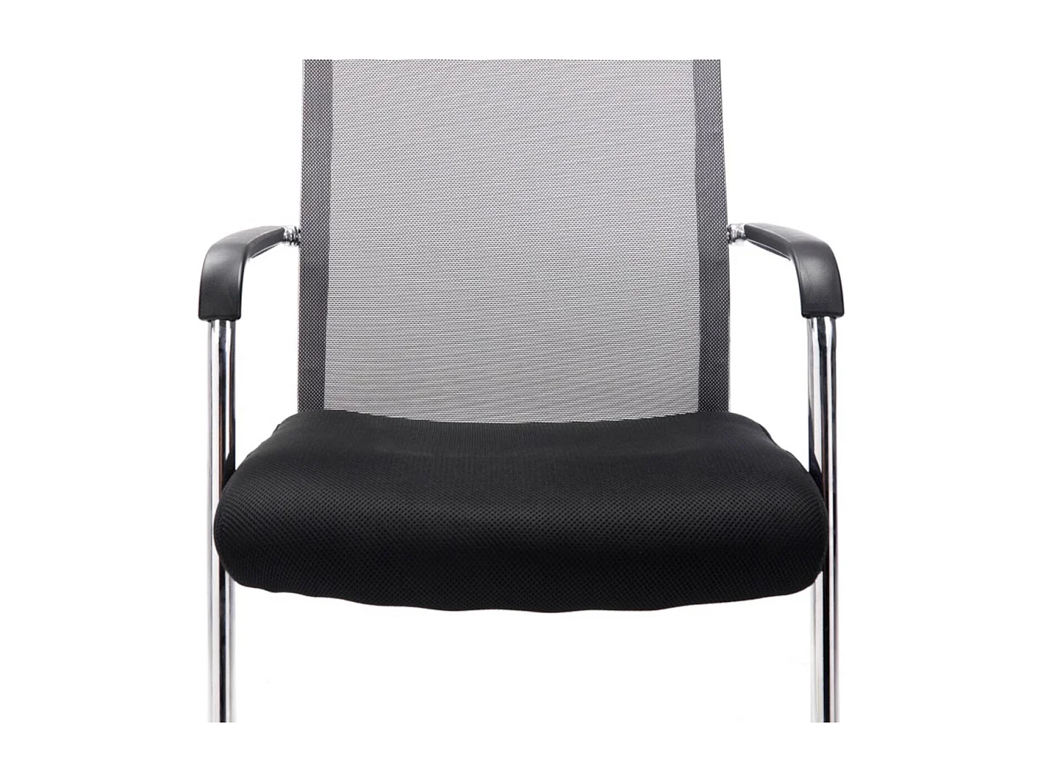 Set van 2  Eetkamerstoelen - Kunstleer & natura - grijs - Brenda