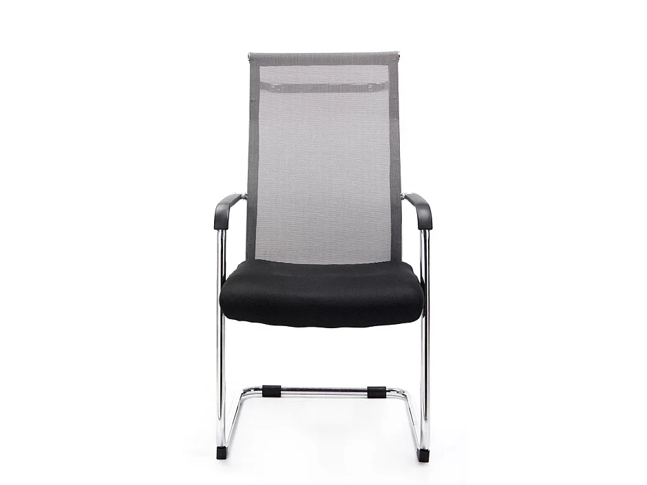 Lot de 2  chaise salle à manger - Similicuir & Nature - Gris - Brenda