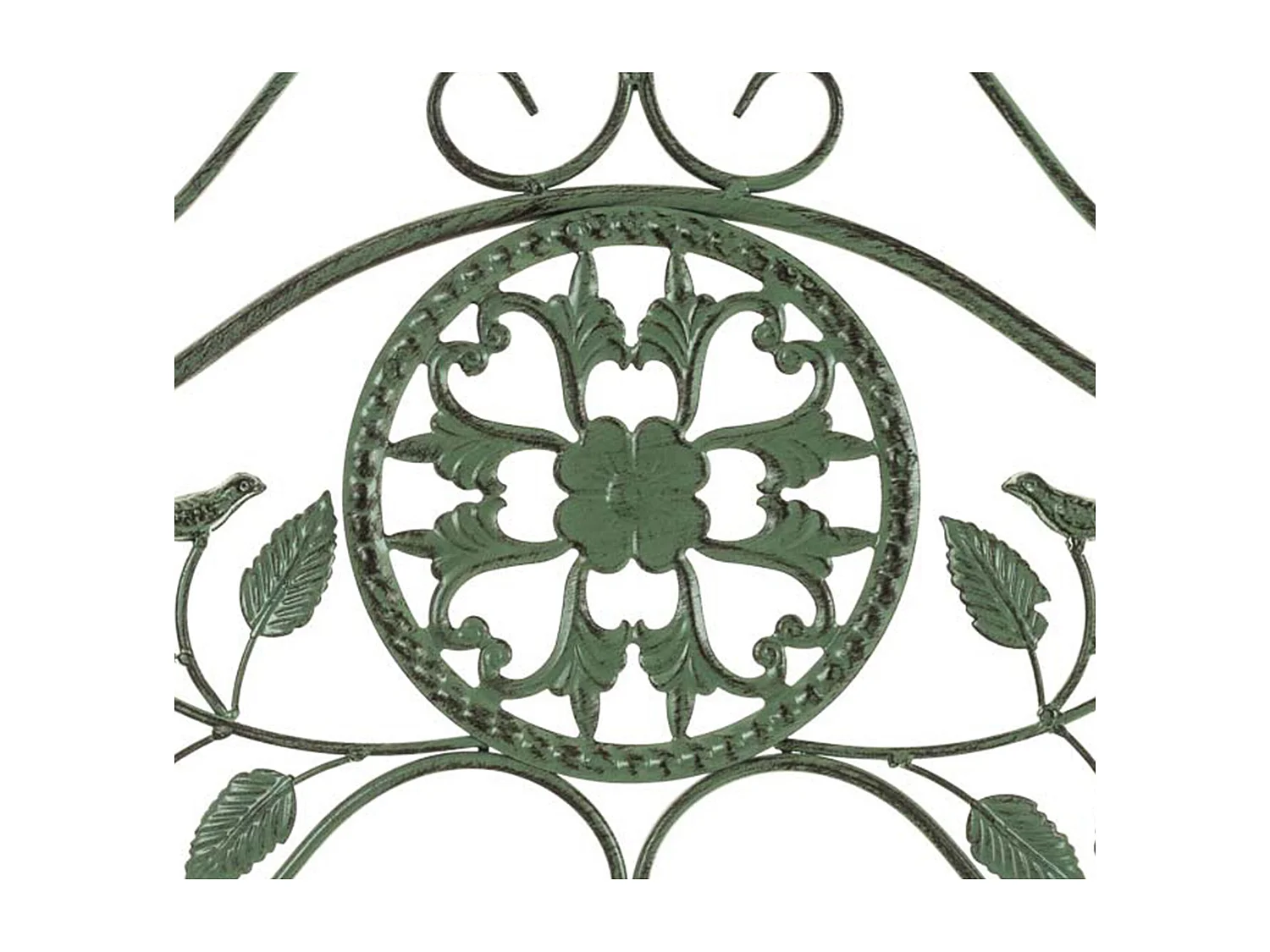 Étagères sur pied - Métal - 66 x 32 x 175cm - Vert antique - Flora