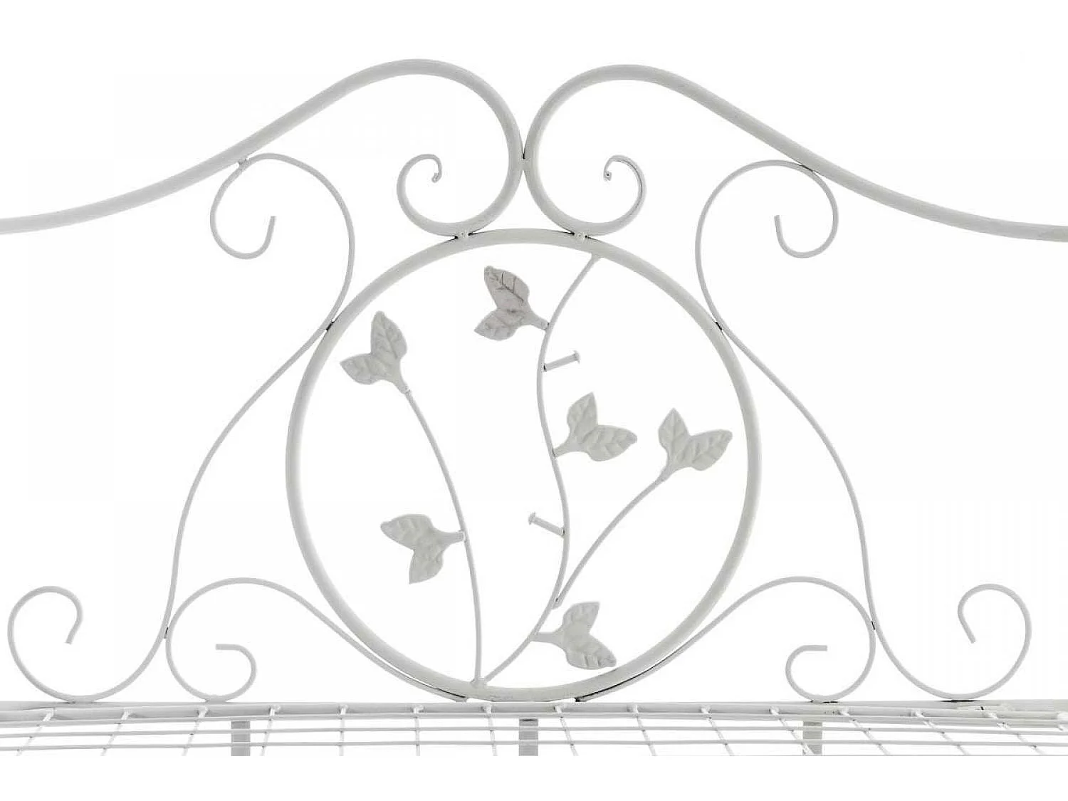 Étagères sur pied - Métal - 60 x 33 x 158cm - Blanc - Arona