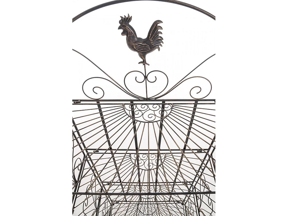 Staande plank - Metaal - 61.5 x 33 x 153cm - bronzen - Mia