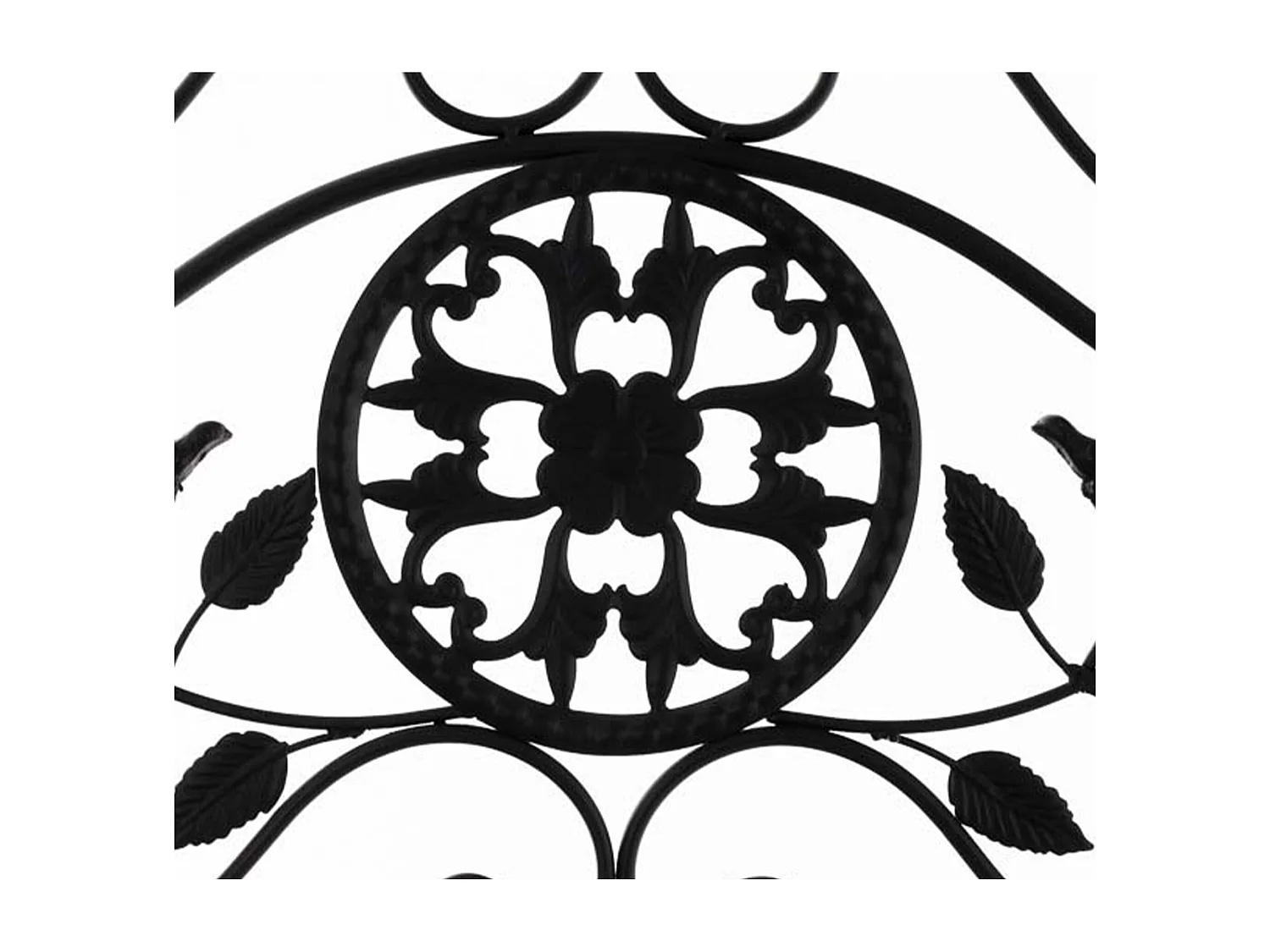 Standregal - Metall - 66 x 32 x 175cm - schwarz - Flora