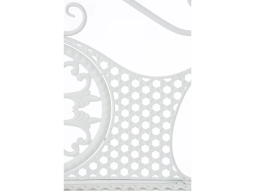 Étagères sur pied - Métal - 61 x 33 x 153cm - Blanc - Anika