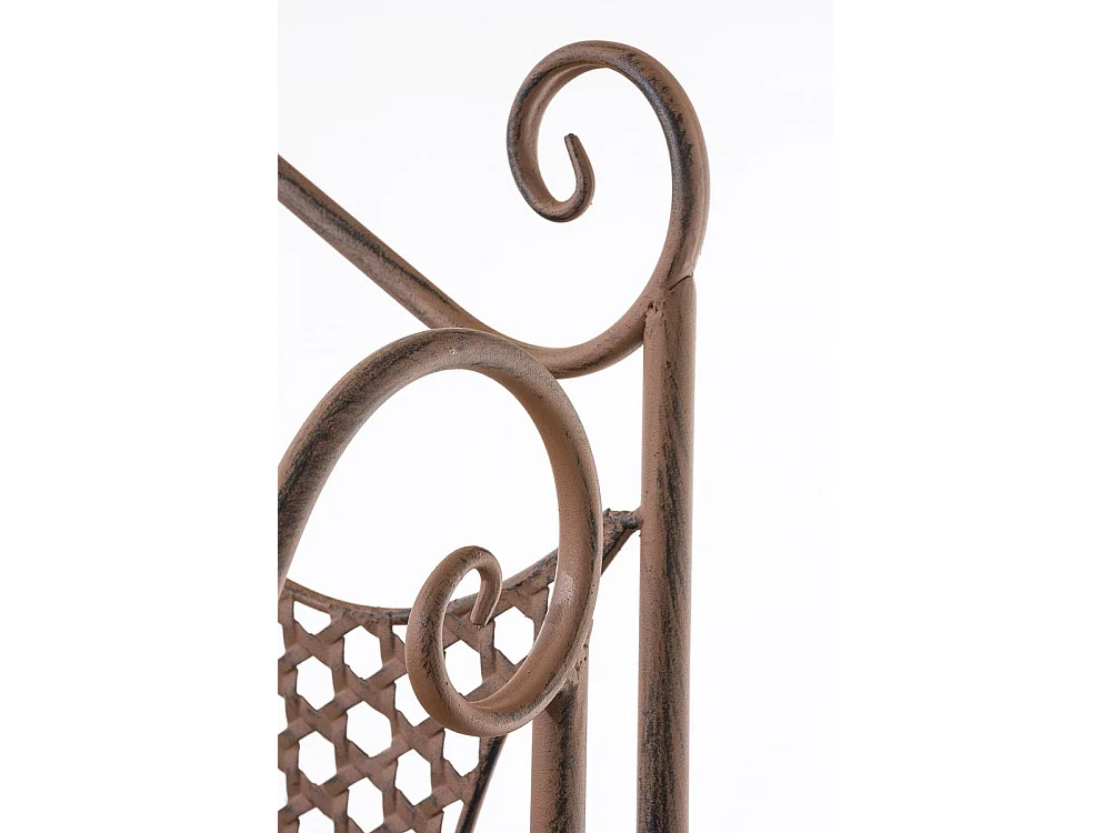 Étagères sur pied - Métal - 61 x 33 x 153cm - Marron antique - Anika