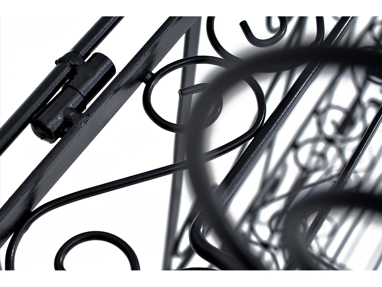 Standregal - Metall - 74.5 x 34.5 x 173cm - schwarz - Ciara