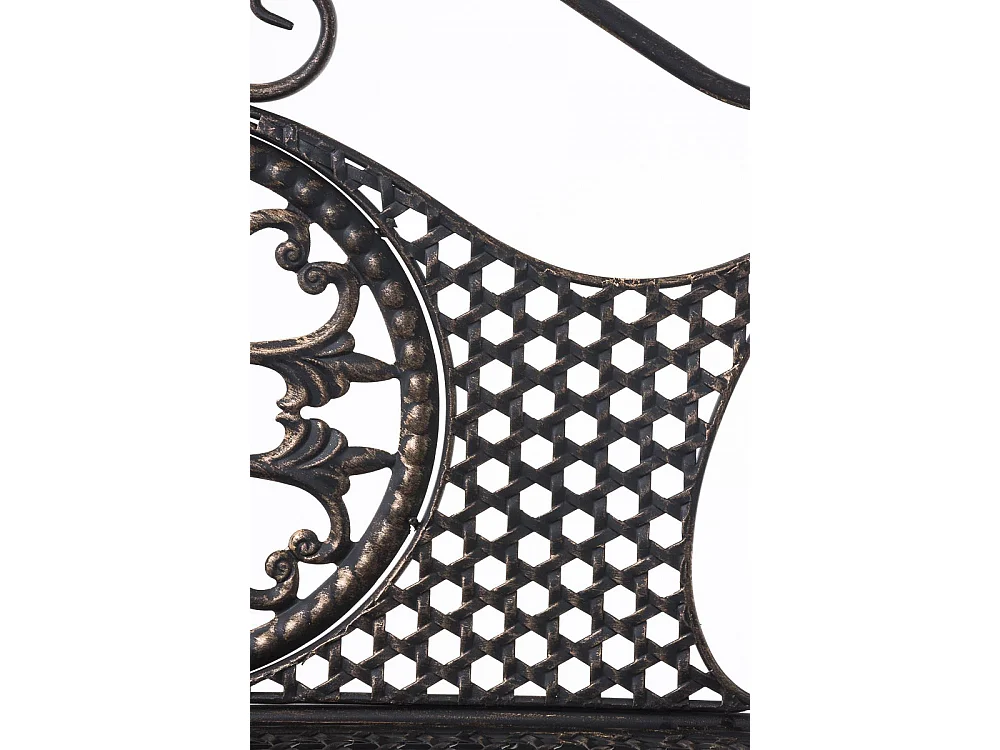 Scaffale in piedi - Metallo - 61 x 33 x 153cm - bronzo - Anika