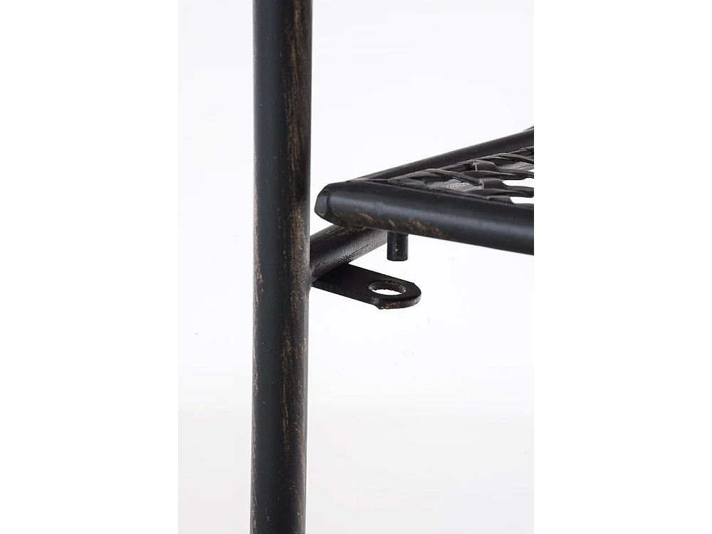 Scaffale in piedi - Metallo - 61 x 33 x 153cm - bronzo - Anika