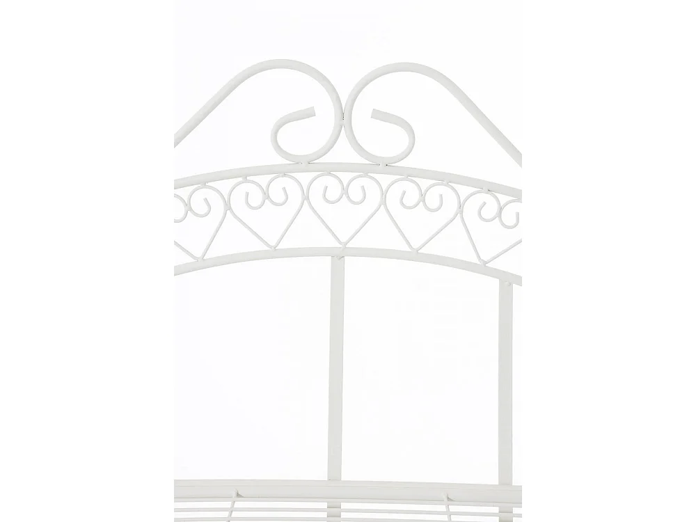 Étagères sur pied - Métal - 61 x 33 x 153cm - Blanc - Antje