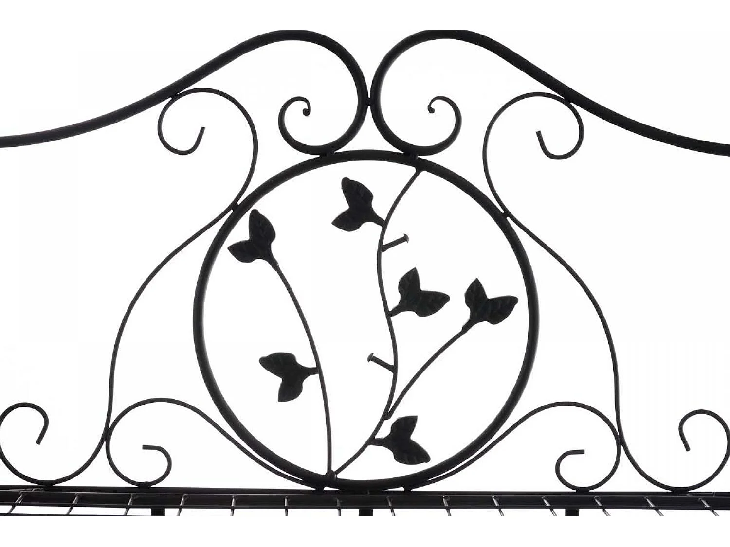 Étagères sur pied - Métal - 60 x 33 x 158cm - Noir - Arona