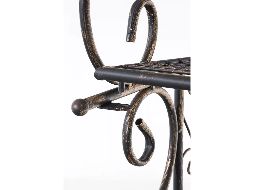 Étagères sur pied - Métal - 61 x 33 x 153cm - Bronze - Antje