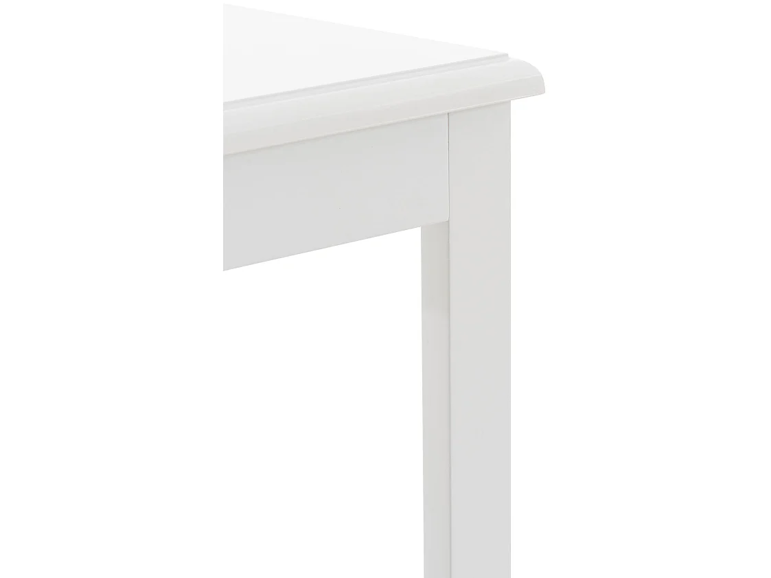 Étagères sur pied - Bois - 30 x 30 x 144cm - Blanc - Kemi