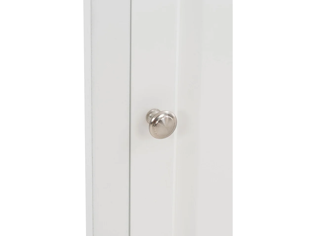 Étagères sur pied - Bois - 30 x 30 x 144cm - Blanc - Kemi