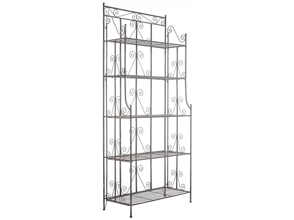 Staande plank - Metaal - 74.5 x 34.5 x 173cm - bronzen - Ciara