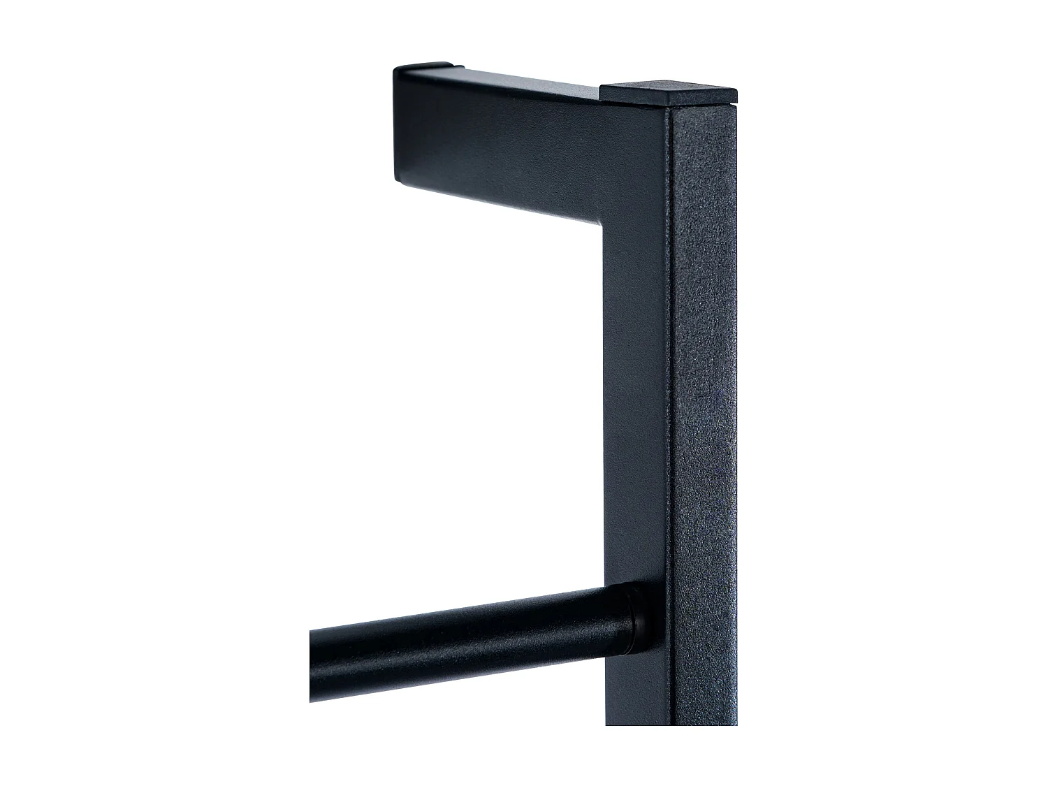 Porte-serviettes - Métal - 49 x 170cm - Noir - Betti