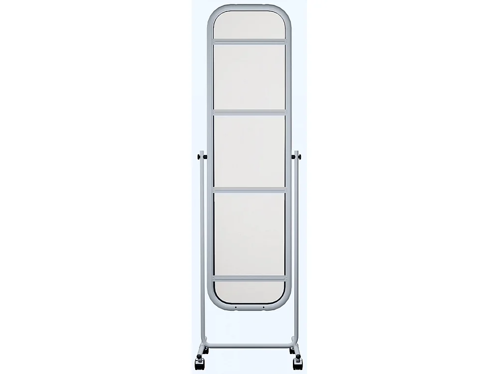 Miroir sur pieds - Métal - Blanc - Medusa